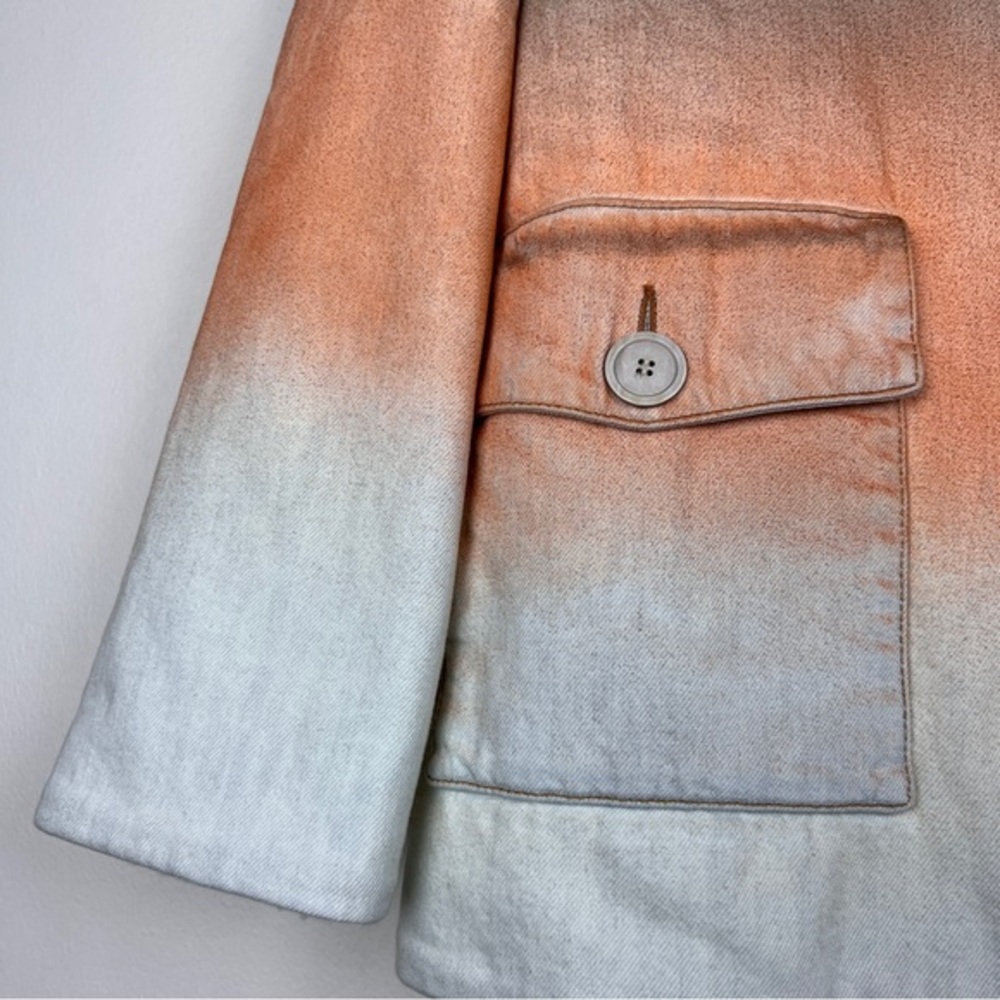 Missoni Ombré Tie Dyed Sherpa Lined Coat - Picture 5 of 14